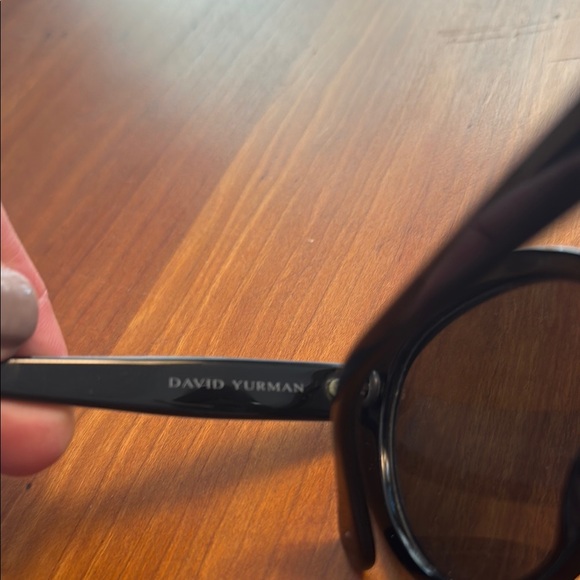 David Yurman Black Cat-Eye Sunglasses - Picture 2 of 4